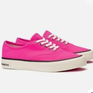 SeeVees Legend Neon Pink Boat Shoes Sz 9.5